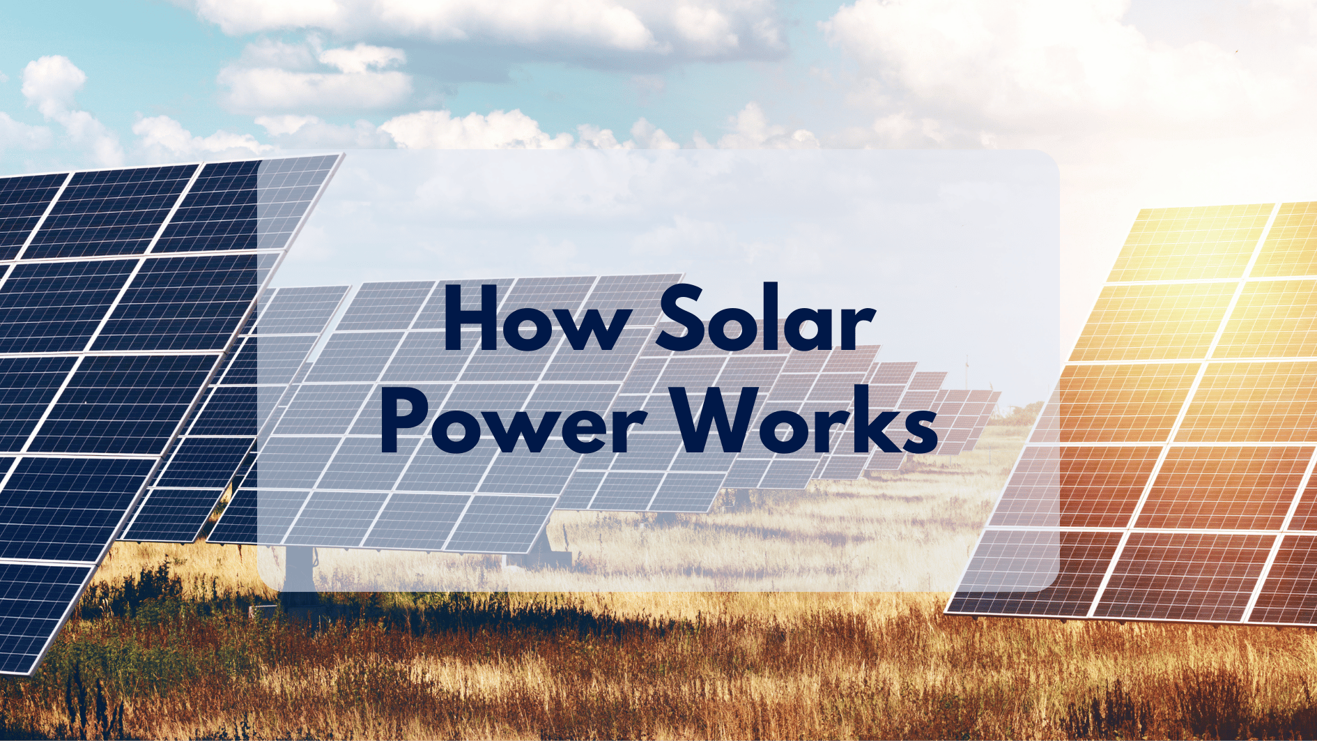 How Solar Power Works