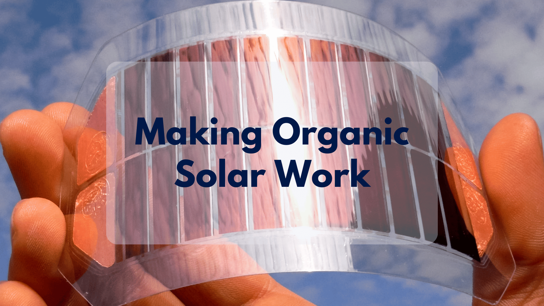 Unlocking the Potential of Organic Solar Cells