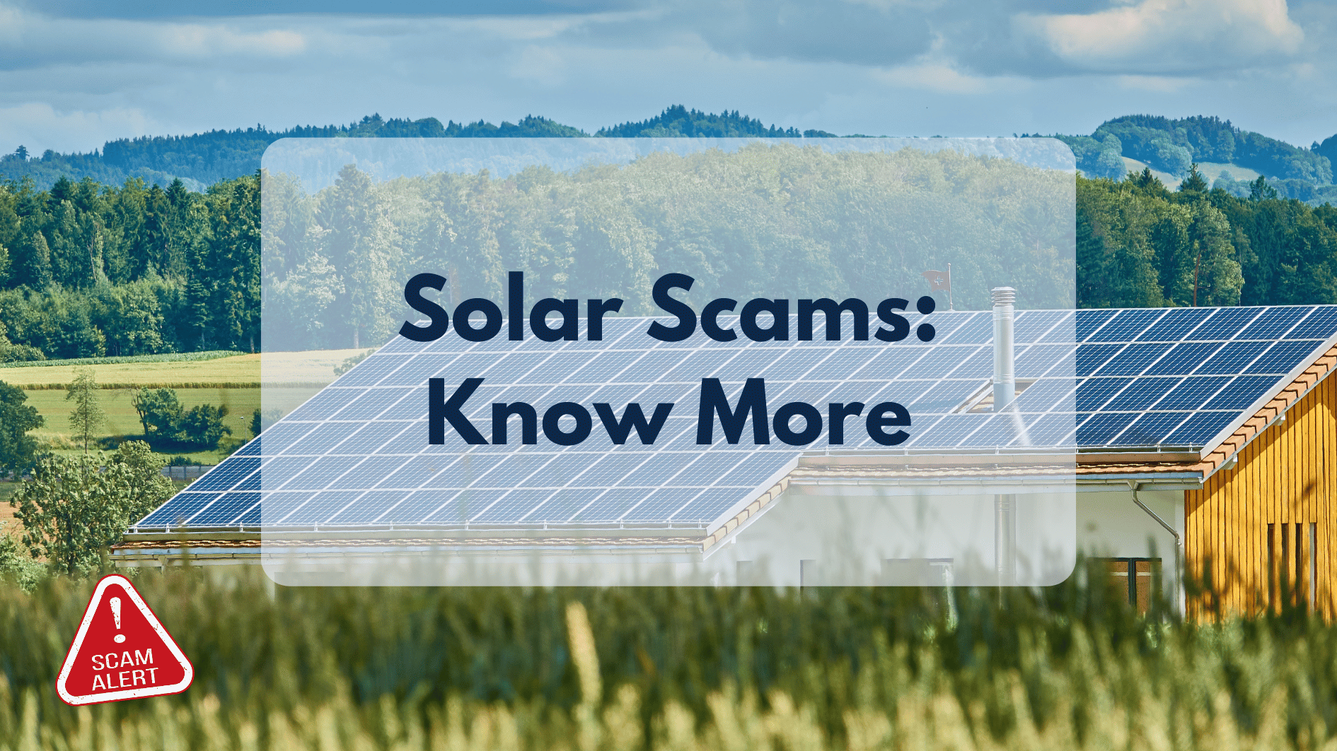 Shining a Light on Solar Scams